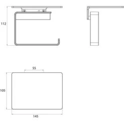 Emco Toilettenpapierspender Loft, Mit Ablage, Aluminium, Für 1 Kleinrolle, Chrom 5 Emco Toilettenpapierspender Loft, Mit Ablage, Aluminium, Für 1 Kleinrolle, Chrom -Tork Shop 820c897f7cdb41204cf1a0ba6fc0869c24180a30 toilettenpapierspender emco loft mit ablage