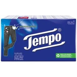 Taschentücher Tempo 4-lagig, 56 Päckchen