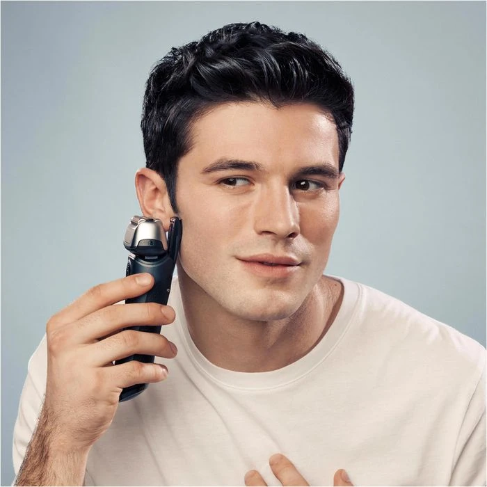 Braun Elektrorasierer Series 8 8450cc, Schwarz, Wet&Dry, 3+1 Scherkopf, Trimmer+Reinigungsstation 3 Braun Elektrorasierer Series 8 8450cc, Schwarz, Wet&Dry, 3+1 Scherkopf, Trimmer+Reinigungsstation – Bild 3