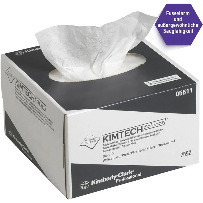 Kimtech Einwegtücher Science, 7552, 11 X 21 Cm, Präzisionstücher, 30 Pack A 280 Blatt 3 Kimtech Einwegtücher Science, 7552, 11 X 21 Cm, Präzisionstücher, 30 Pack A 280 Blatt – Bild 3