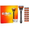 Gillette® Gillette Rasierer Fusion5, Für Herren, 5-Klingensystem, Inkl. 8 Klingen