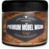 Urban-Forest Möbelpflege Premium Möbelwachs, Mit Bienenwachs, Farblos, Für Holz, 500 Ml