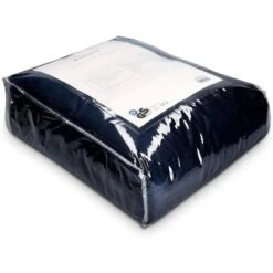 Navaris Heizdecke Poncho, Blau / Weiß, 3 Temperaturen, Abschaltautomatik, 180 X 130cm -Tork Shop 9af525f33ec205568f30989bb24b9aaab7335be0 heizdecke navaris poncho blau weiss