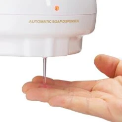 Relaxdays Seifenspender 10032661, Automatisch, Kunststoff, Mit Infrarotsensor, Weiß, 500ml -Tork Shop a0d14c1454d6ff9eee21b891a62a4d50a89a0f88 seifenspender relaxdays 10032661 automatisch