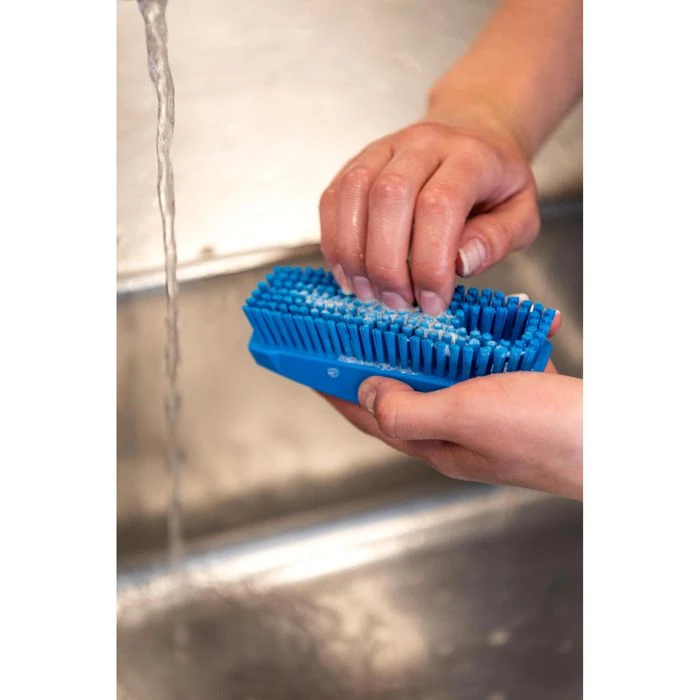 Vikan Nagelbürste 64403, Hart, Blau, Aus Kunststoff, PP-Borsten, Länge: 13 Cm 3 Vikan Nagelbürste 64403, Hart, Blau, Aus Kunststoff, PP-Borsten, Länge: 13 Cm – Bild 3