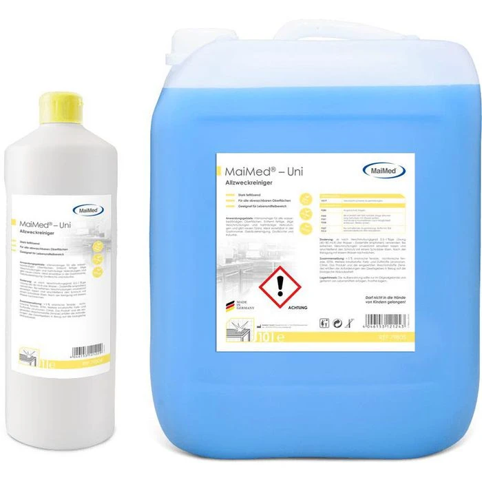 MaiMed Allesreiniger MyClean Uni, 79805, Allzweckreiniger, Citrus, Konzentrat, 10 Liter 2 MaiMed Allesreiniger MyClean Uni, 79805, Allzweckreiniger, Citrus, Konzentrat, 10 Liter – Bild 2