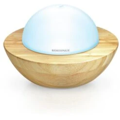 Soehnle Diffuser Design Modena, Für ätherische Öle, Bambus / Glas, Farbwechsel -Tork Shop aa27bdac12ef2337366e0a0786f2414a626f2b2b diffuser soehnle design modena