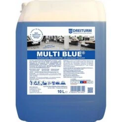 Dreiturm Universalreiniger Multi Blue, 4789, Für Oberflächen, Tensidarm, Konzentrat, 10 Liter