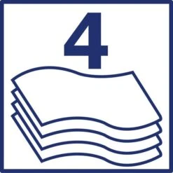 Hakle Toilettenpapier Papier Pur, 4-lagig, Tissue, 180 Blatt, 4 Rollen -Tork Shop b13c3534112bce7d3c7d5e264536111bb13896a5 toilettenpapier hakle papier pur