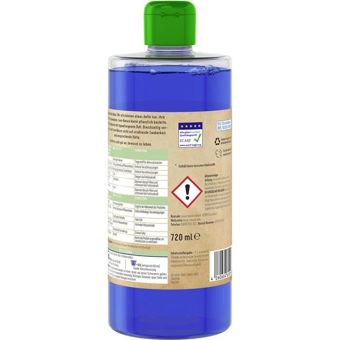 Love-Nature Allesreiniger Moonflower, Allzweckreiniger, Hypoallergen, 720 Ml 3 Love-Nature Allesreiniger Moonflower, Allzweckreiniger, Hypoallergen, 720 Ml – Bild 3