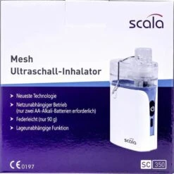 Scala Inhalator SC 350 Elektrisch, Ultraschall-Vernebler, 3 Aufsätze 9 Scala Inhalator SC 350 Elektrisch, Ultraschall-Vernebler, 3 Aufsätze -Tork Shop b1a6e12300867b4353a433ed3f65855e29ac2b01 inhalator scala sc 350 elektrisch