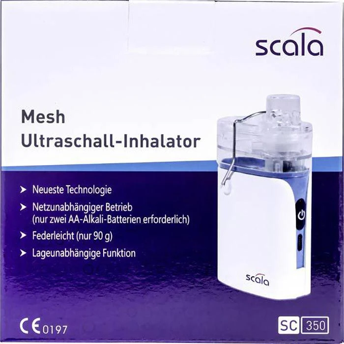 Scala Inhalator SC 350 Elektrisch, Ultraschall-Vernebler, 3 Aufsätze 5 Scala Inhalator SC 350 Elektrisch, Ultraschall-Vernebler, 3 Aufsätze – Bild 5