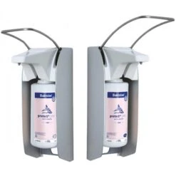 Bode Desinfektionsmittelspender Eurospender 1 Plus, 9810980, Kurzer Armhebel, Metall, Silber, 500ml -Tork Shop b2f24580f448277a5f3a65067f0ed360d4d956b9 desinfektionsmittelspender bode 1 plus 9810980