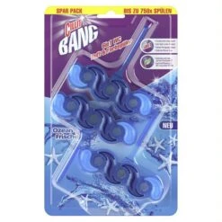 Cillit-Bang WC-Duftspüler 6 In 1 Blauspüler, Ozean Frische, Im Korb, 3 Stück