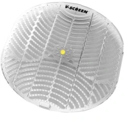 V-SCREEN Urinalsieb Yellow, Citrus Mango, 178 X 178mm, Transparent, Mit Duft, Zitrone Mango