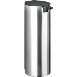 Wenko Seifenspender Detroit Turbo-Loc, 23354100, Edelstahl, Silber, 240ml