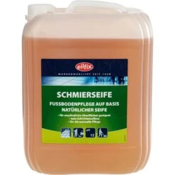 Eilfix Bodenpflege 100064-010-000, Schmierseife, Für Wasserbeständige Böden, Wischpflege, 10 Liter