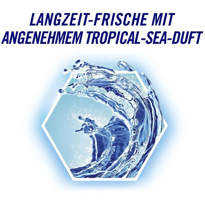 Domestos WC-Duftspüler Power 5, Ocean, Mit Anti-Kalk-Schutz & Intensiver Frische, Im Korb 2 Domestos WC-Duftspüler Power 5, Ocean, Mit Anti-Kalk-Schutz & Intensiver Frische, Im Korb – Bild 2