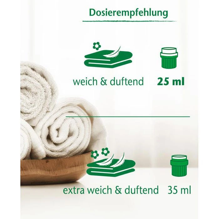 Frosch Weichspüler Granatapfel Bio-Qualität, 115523, 1 Liter, Hypoallergen, 40 Waschladungen 4 Frosch Weichspüler Granatapfel Bio-Qualität, 115523, 1 Liter, Hypoallergen, 40 Waschladungen – Bild 4