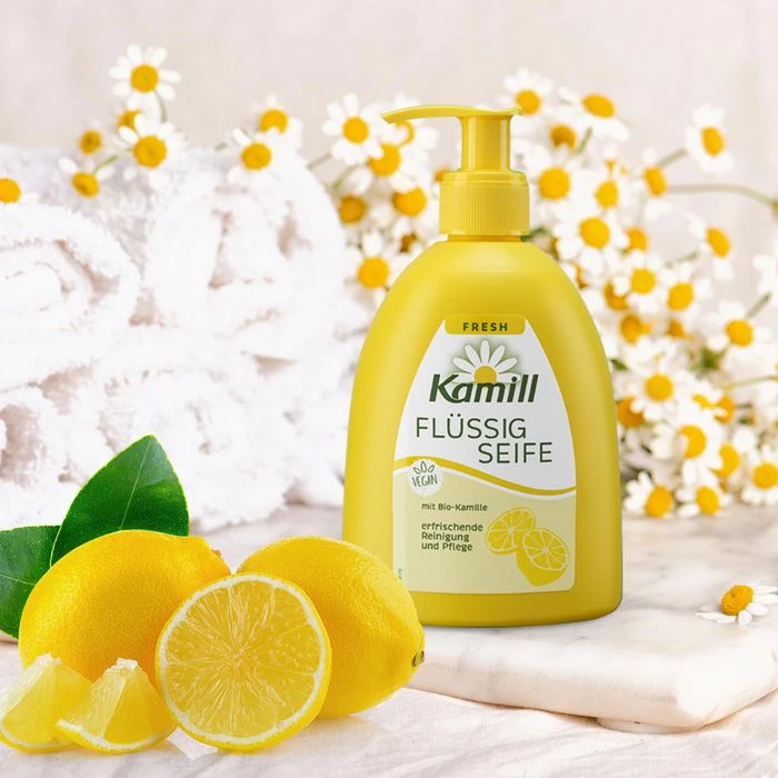 Kamill Seife Fresh, Flüssigseife, Im Spender, Vegan, 300ml 5 Kamill Seife Fresh, Flüssigseife, Im Spender, Vegan, 300ml – Bild 5
