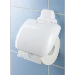 Wenko Toilettenpapierspender Pure, 17941100, Kunststoff, 1 Kleinrolle, Mit Abdeckung, Weiß -Tork Shop c35ad472743c5cf1ce508e8a7cef6812c88efacb toilettenpapierspender wenko pure 17941100