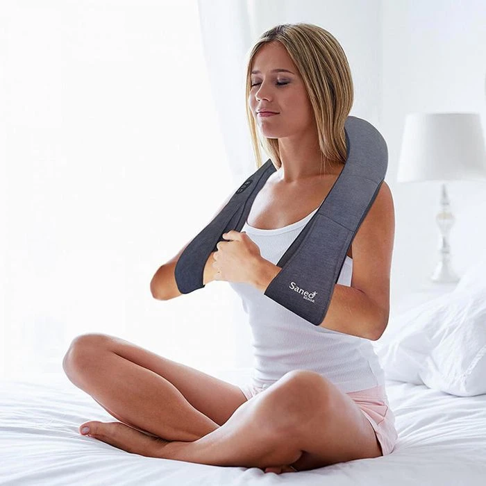 Saneo Nackenmassagegerät SaneoSENSE, Shiatsumassage, Mit Wärmefunktion 2 Saneo Nackenmassagegerät SaneoSENSE, Shiatsumassage, Mit Wärmefunktion – Bild 2