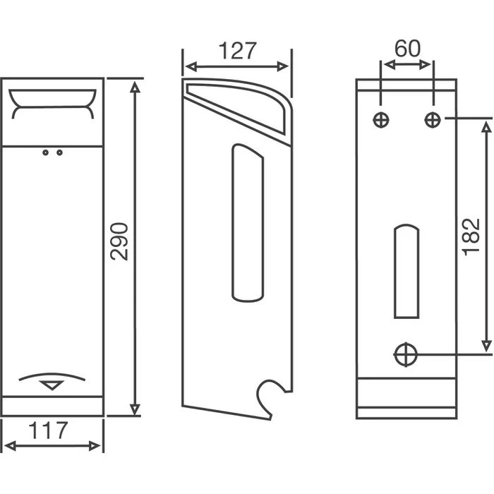 Katrin Toilettenpapierspender Toilet 2-Roll, 989706, Edelstahl, Für 2 Kleinrollen, Silber 3 Katrin Toilettenpapierspender Toilet 2-Roll, 989706, Edelstahl, Für 2 Kleinrollen, Silber – Bild 3