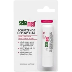 Sebamed Lippenbalsam Schützende Lippenpflege, Mit Vitamin E, LSF 15, 4,8g