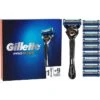 Gillette® Gillette Rasierer ProGlide, Für Herren, 5-Klingensystem, Inkl. 10 Klingen