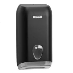 Katrin Toilettenpapierspender Inclusive 92605, Kunststoff, Zur Einzelblattentnahme, Schwarz