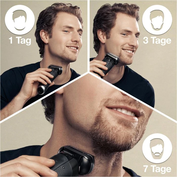 Braun Elektrorasierer Series 9 Pro Premium 9410s, Wet & Dry, 4+1 Scherkopf, Mit Trimmer & Reise-Etui 2 Braun Elektrorasierer Series 9 Pro Premium 9410s, Wet & Dry, 4+1 Scherkopf, Mit Trimmer & Reise-Etui – Bild 2