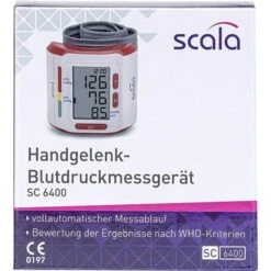 Scala Blutdruckmessgerät SC 6400, Handgelenk, Messung Vollautomatisch -Tork Shop df492a9559872484ae21532d964158ce4be494db blutdruckmessgeraet scala sc 6400