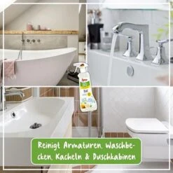 Poliboy Badreiniger 0150001, Bio, Kalkreiniger, Spray, Gegen Kalk Und Schmutz, 500ml -Tork Shop e308846d40af42e972c6daaa780c00bac8fa3b18 badreiniger poliboy bio 01500 mit bio zitronenoel