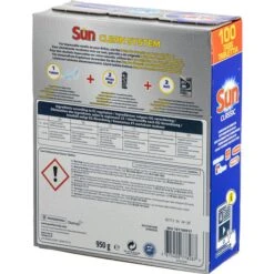 SUN® Sun Spülmaschinentabs Professional Classic, Geschirr-Reiniger, 100 Tabs -Tork Shop e4f3150aa477e4f33ee648a550c7bd63262ee2ba spuelmaschinentabs sun professional classic