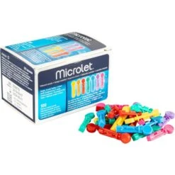 Lanzetten Microlet Sterile Einmallanzetten, 100 Stück