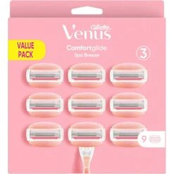 Gillette-Venus Rasierklingen Comfortglide, Spa Breeze, Für Damen, 9 Stück 14 Gillette-Venus Rasierklingen Comfortglide, Spa Breeze, Für Damen, 9 Stück -Tork Shop ee5155f508bea4119c0e255a1cd188c440ceaee0 rasierklingen gillette venus comfortglide