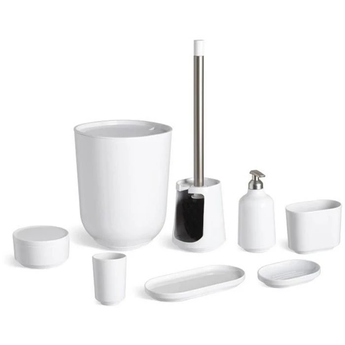 Umbra Seifenspender Step, Kunststoff, Weiß, 385ml 3 Umbra Seifenspender Step, Kunststoff, Weiß, 385ml – Bild 3