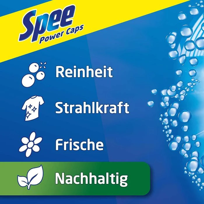 Spee Waschmittel Power Caps Universal 3+1, Vollwaschmittel, 234g, 18 Waschladungen 3 Spee Waschmittel Power Caps Universal 3+1, Vollwaschmittel, 234g, 18 Waschladungen – Bild 3