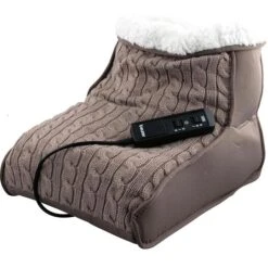 Beurer Fußwärmer FWM 45, Elektrisch, 18 Watt, 2 Temperaturstufen, Mit Vibrations-Massagefunktion