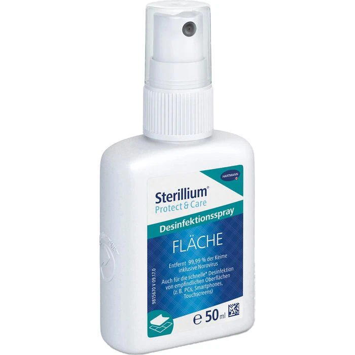 Sterillium Desinfektionsmittel Protect & Care, 9815670, Fläche, Spray, 50 Ml 1 Sterillium Desinfektionsmittel Protect & Care, 9815670, Fläche, Spray, 50 Ml