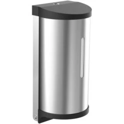 Emco Desinfektionsmittelspender System 2, Edelstahl, Infrarotsensor, Für Flüssiges, 800ml