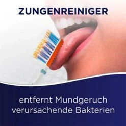 Dr.Best Zahnbürste Professional Atemfrisch, Mittel, Mit Federung Und Zungenreiniger -Tork Shop ff8263d03244d50c26c092829b087e820aa06dcb zahnbuerste dr.best professional atemfrisch